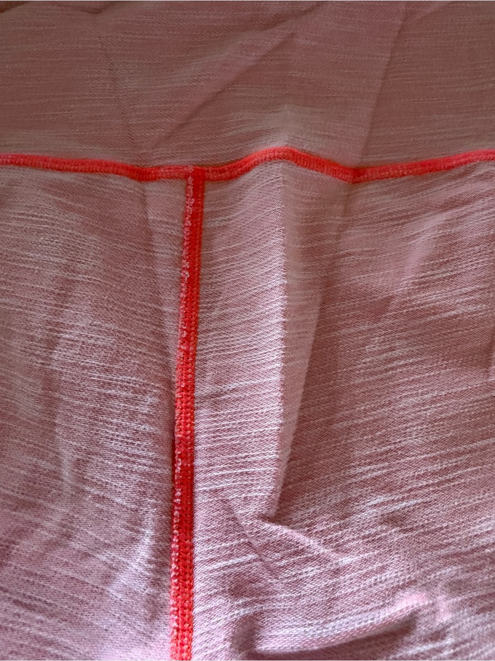 lululemon athletica Pink Leggings with Neon Orange Stitching - Picture 5 of 5